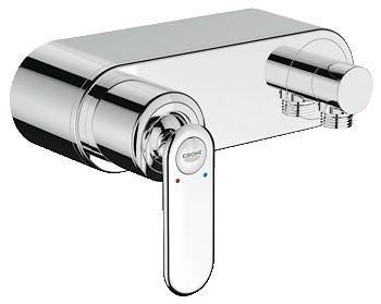 Смеситель для душа настенный однорычажный Grohe коллекция Veris хром 32197000