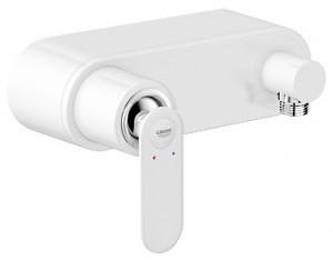 Смеситель для душа настенный однорычажный Grohe коллекция Veris белый 32197LS0