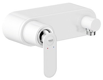 Смеситель для душа настенный однорычажный Grohe коллекция Veris белый 32197LS0