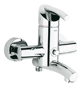 Змішувач одинважільний для ванни з коротким виливом Grohe колекція Tenso хром 33349000