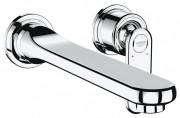 Смеситель для раковины однорычажный настенный скрытый Grohe коллекция Veris хром 19388000