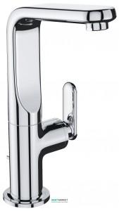 Смеситель для раковины однорычажный с донным клапаном Grohe коллекция Veris хром 32184000