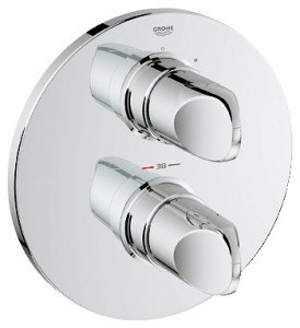 Смеситель с термостатом скрытый (встраиваемый) Grohe коллекция Veris хром 19369000