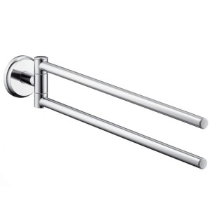 Hansgrohe Аксессуары Полотенцедержатель двухрожковый 41612000