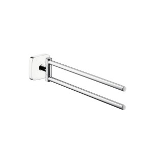 Hansgrohe Аксессуары Полотенцедержатель двухрожковый 41512000