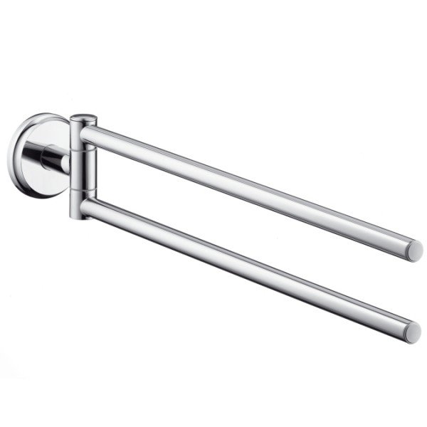 Hansgrohe Аксессуары Полотенцедержатель двухрожковый 41612000