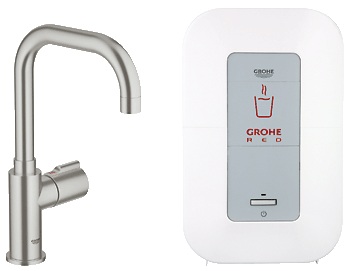 Смеситель для кухни GROHE Red Mono с бойлером однорычажный 30147DC0