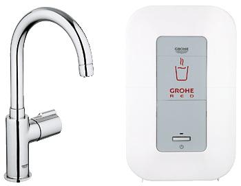 Смеситель для кухни GROHE Red Mono с бойлером однорычажный  30085000