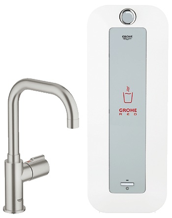Смеситель для кухни GROHE Red Mono с бойлером однорычажный 30157DC0 