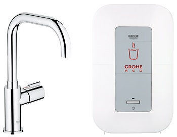 Смеситель для кухни GROHE Red Mono с бойлером однорычажный  30147000