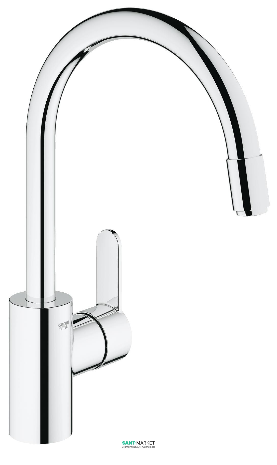 Змішувач для кухні з висувною лійкою Grohe Eurostyle Cosmopolitan змішувач 31126002