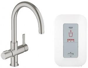 Змішувач для кухні термостатичний GROHE Red Mono з бойлером змішувач 30083DC0