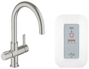 Змішувач для кухні термостатичний GROHE Red Mono з бойлером змішувач 30083DC0