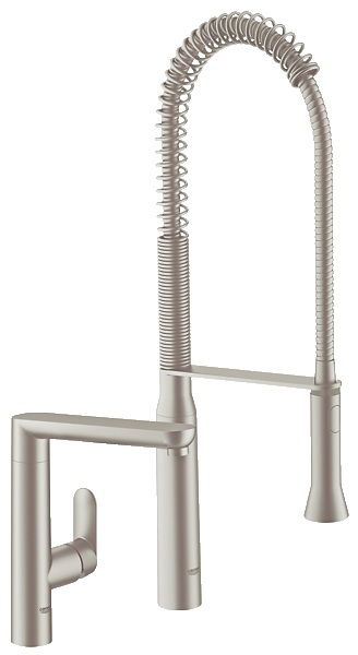 Змішувач для кухні з висувною лійкою GROHE K7 змішувач високий виливши 32948DC0