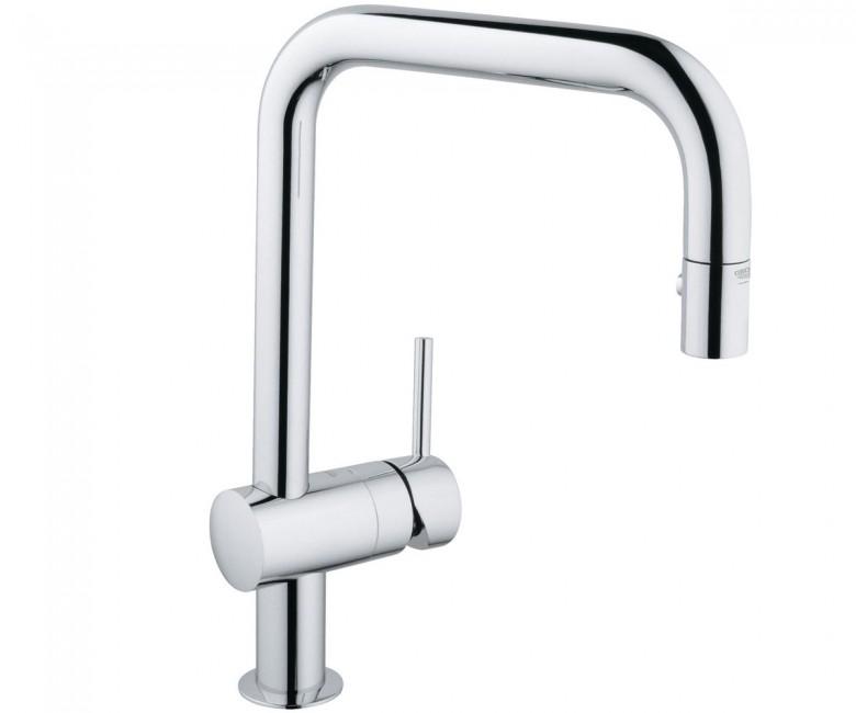 Змішувач для кухні з висувною лійкою GROHE Minta змішувач 32322000