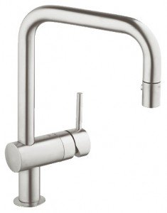 Смеситель для кухни GROHE Minta однорычажный с выдвижной лейкой 32322DC0