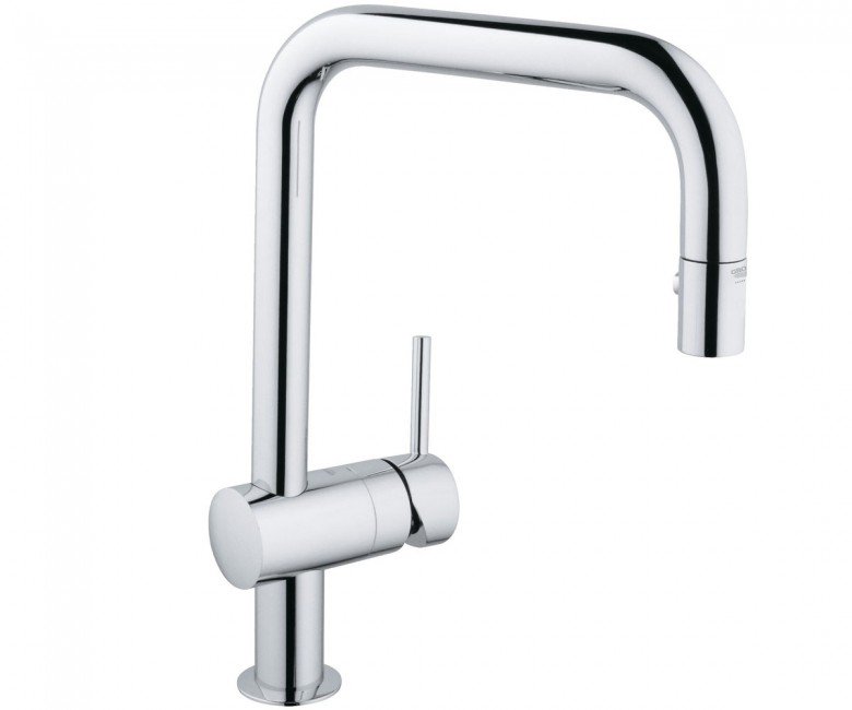 Змішувач для кухні з висувною лійкою GROHE Minta змішувач 32322000
