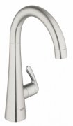 Смеситель для кухни GROHE Zedra одновентильный суперсталь 30026SD0