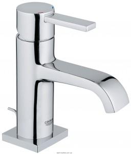 Змішувач для раковини одноважеля з донним клапаном Grohe Allure хром 32757000