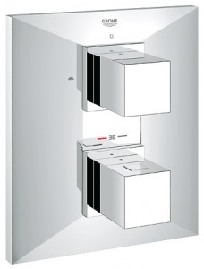 Смеситель с термостатом скрытый (встраиваемый) Grohe коллекция Allure Brilliant хром 19792000