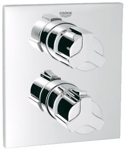 Смеситель с термостатом скрытый (встраиваемый) Grohe коллекция Allure хром 19446000