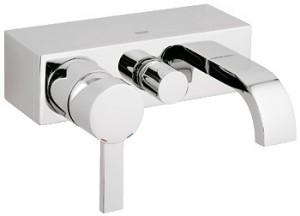 Смеситель однорычажный для ванны с коротким изливом Grohe коллекция Allure хром 32826000