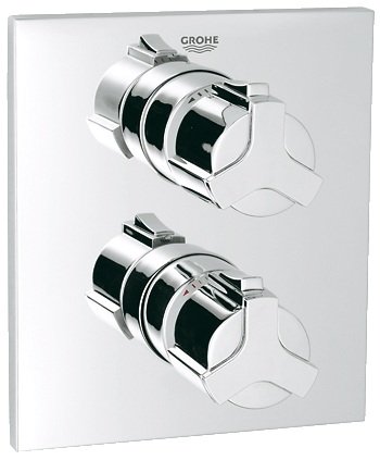Смеситель с термостатом скрытый (встраиваемый) Grohe коллекция Allure хром 19380000