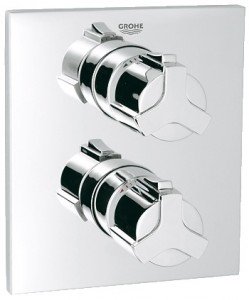 Смеситель с термостатом скрытый (встраиваемый) Grohe коллекция Allure хром 19380000