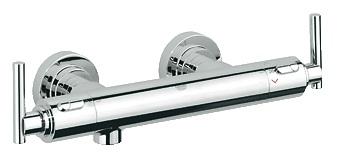 Смеситель для душа настенный двухрычажный с термостатом Grohe Atrio хром 34011000