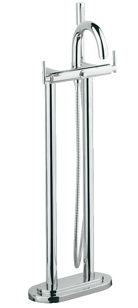 Смеситель двухвентильный напольный (отдельностоящий) Grohe коллекция  Atrio хром 25046000