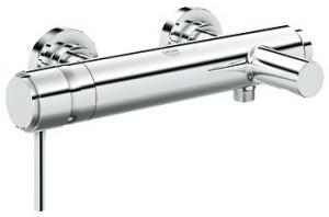 Смеситель однорычажный для ванны с коротким изливом Grohe коллекция Atrio хром 32652001