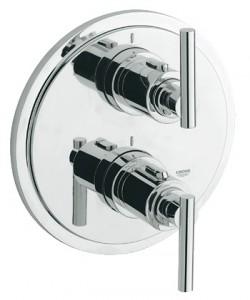 Смеситель с термостатом скрытый (встраиваемый) Grohe коллекция Atrio хром 19399000