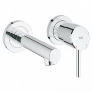 Смеситель для раковины однорычажный настенный Grohe коллекция Concetto хром 19575001