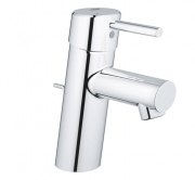 Змішувач для раковини одноважеля з донним клапаном Grohe колекція Concetto хром 3220410E