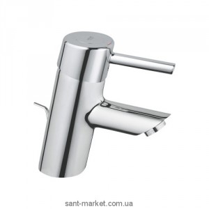 Змішувач для раковини одноважеля з донним клапаном Grohe колекція Concetto хром 3220400E