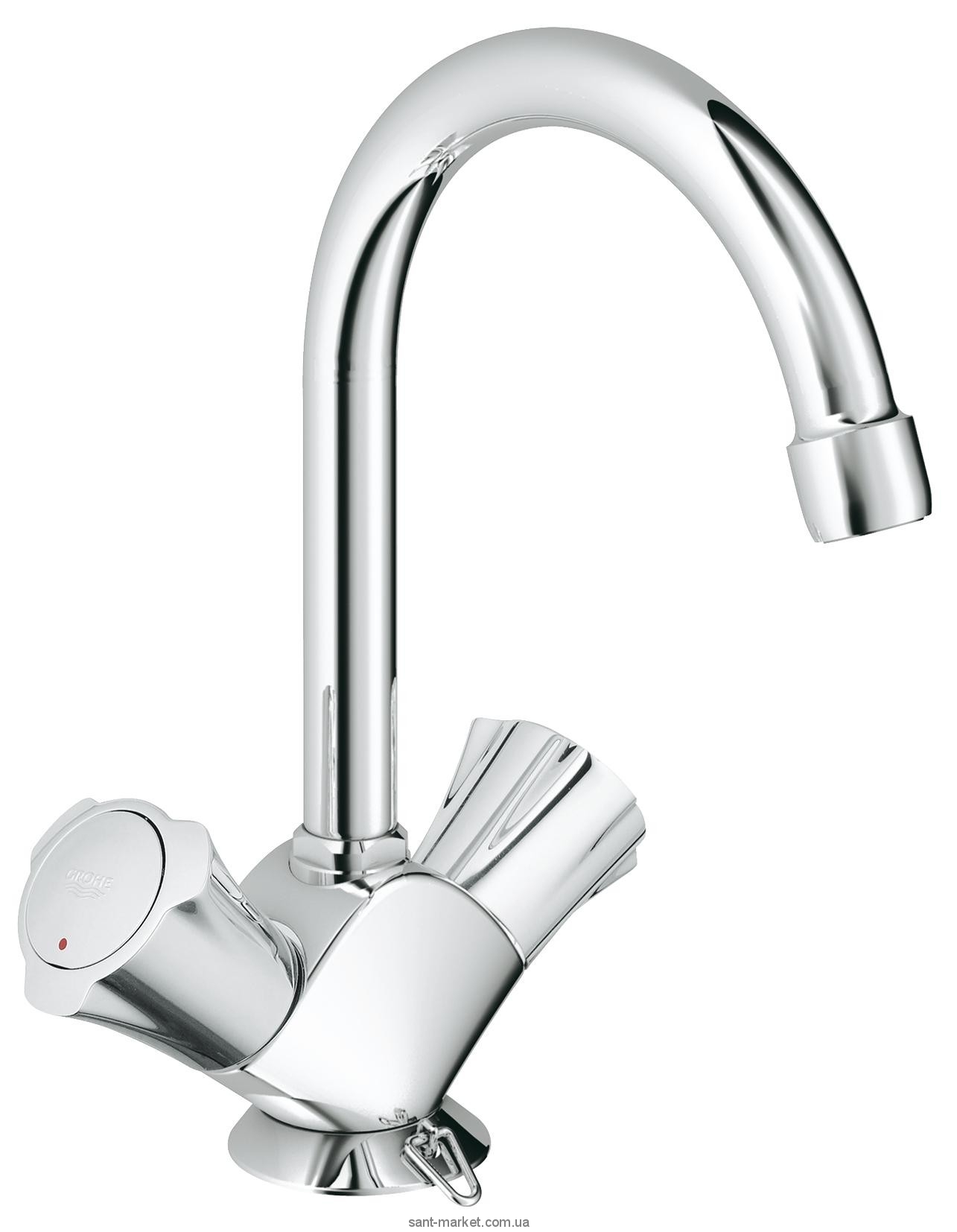 Змішувач для раковини двухвентильний Grohe колекція Costa L хром 21337001