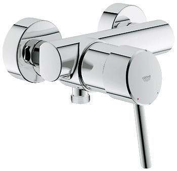 Смеситель для душа настенный однорычажный Grohe коллекция Concetto хром 32210001