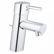 Смеситель для раковины однорычажный с донным клапаном Grohe коллекция Concetto хром 32204001