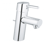 Змішувач для раковини одноважеля з донним клапаном Grohe колекція Concetto хром 3220410E