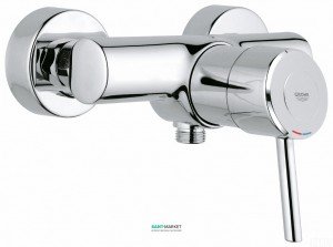 Смеситель для душа настенный однорычажный Grohe коллекция Concetto хром 32210000