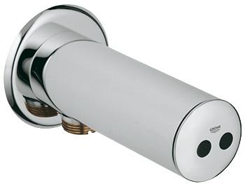 Смеситель для раковины электронный сенсорный настенный Grohe коллекция Europlus E хром 36021000