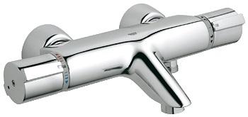 Змішувач з термостатом двухвентильний для ванни Grohe колекція Grohtherm 2000 хром 34202000