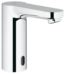 Смеситель для раковины электронный сенсорный Grohe Eurosmart Cosmopolitan E хром 36330000