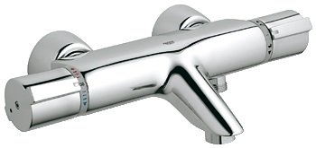Смеситель с термостатом двухвентильный для ванны Grohe коллекция Grohtherm 2000 хром 34202000
