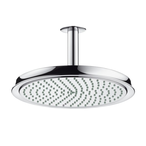 Верхний душ с тропическим душем Hansgrohe коллекция Raindance Classic AIR хром 27405000