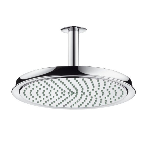 Верхній душ з тропічним душем Hansgrohe колекція Raindance Classic AIR хром 27405000