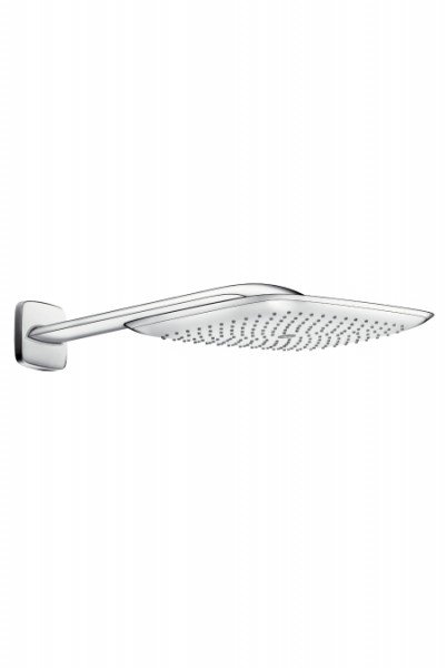 Верхній душ з тропічним душем Hansgrohe колекція PuraVida хром 27437000