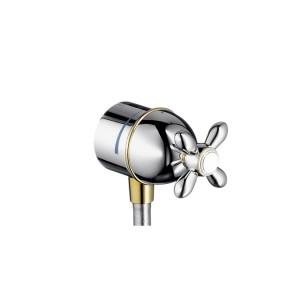 Hansgrohe Axor Carlton Fixfit Stop шлангове під'єднання з хрестовим руків'ям ½ '17883090