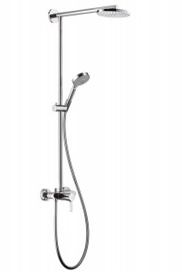 Hansgrohe Raindance Showerpipe 180 EcoSmart з одноважільним змішувач 27191000