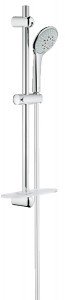Душовий гарнітур зі штангою Grohe колекція Euphoria з мильницею хром 27232001